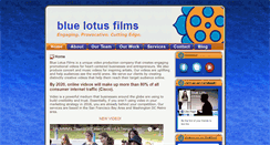 Desktop Screenshot of bluelotusfilms.net